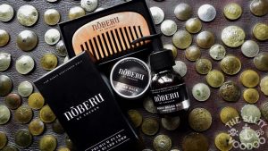 Nõberu of Sweden. Das Bart-Öl, das Bart-Balm, der Bart-Kamm