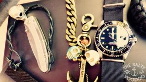 Stahl am Arm, Stahl in der Tasche.