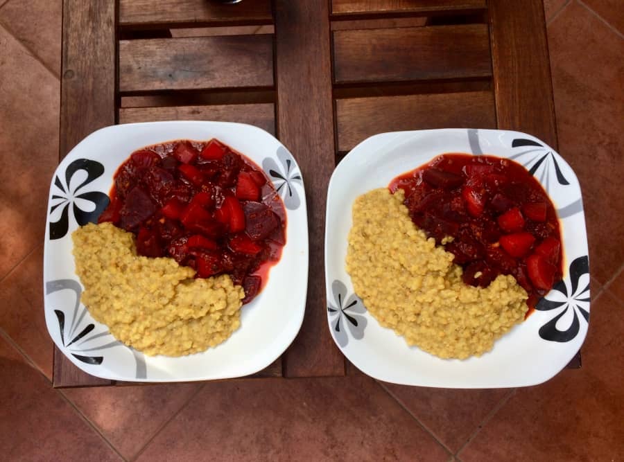 Rote Beete Quinoa