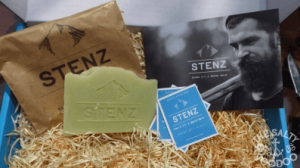 Heute kam sie, die Seife.