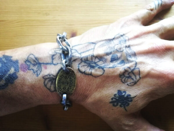 The Salty VooDoo Massives Silberarmband 03