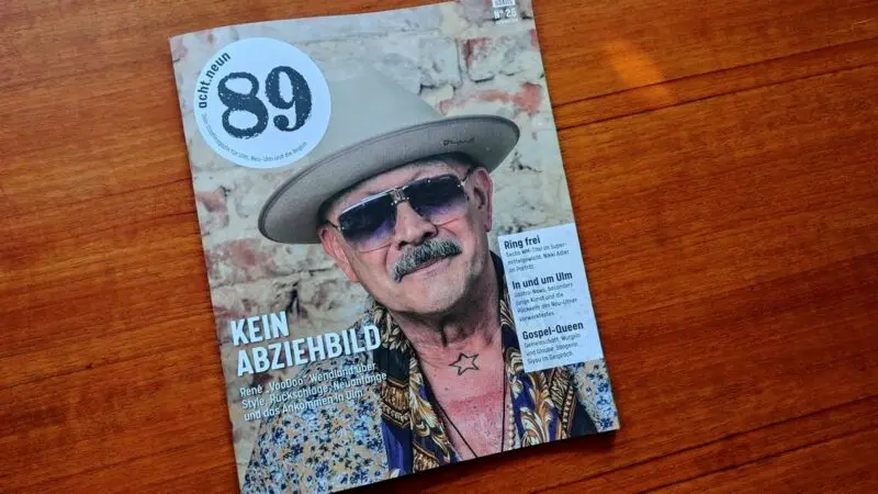 Der VooDoo, das „Covergirl“ vom 89 Stadtmagazin Ulm